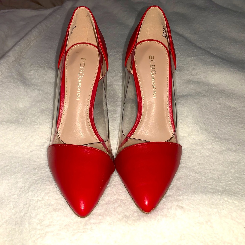 BCBGeneration Lania Lucite pumps